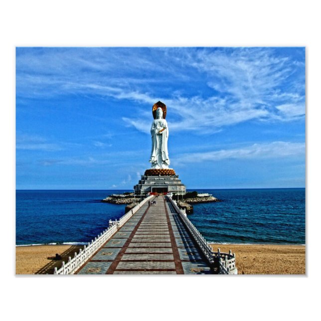 Impression Photo Sculpture de Chine (Devant)