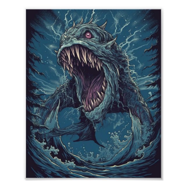 Impression Photo Sea Monster (Devant)