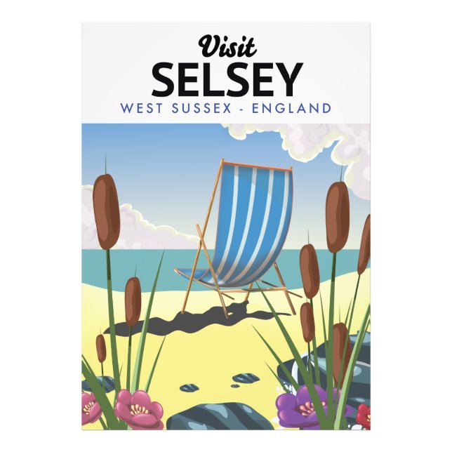 Impression Photo Selsey West Sussex Angleterre (Devant)