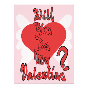 Impression Photo Seras-tu mon Saint-Valentin?
