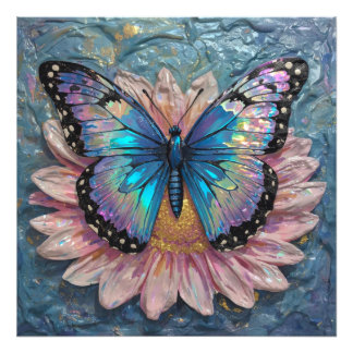 Impression Photo Serene Bloom Immersed in Rich Color