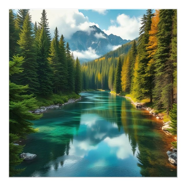 Impression Photo Serenity River (Devant)