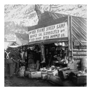 Impression Photo Sheep Camp Store - Klondike Gold Rush 1897