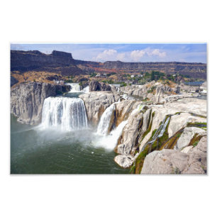 Impression Photo Shoshone Falls sur la rivière Snake, Idaho