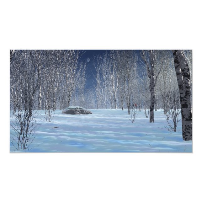 Impression photo Silencieuse (Devant)