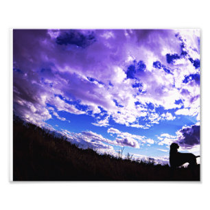 Impression Photo Silhouette de Ridgeback