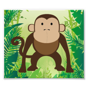 Impression Photo Singe mignon