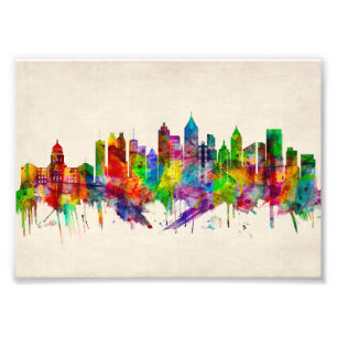 Impression Photo Skyline Atlanta Georgia
