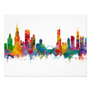 Impression Photo Skyline de l'Illinois