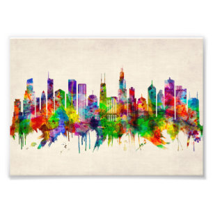 Impression Photo Skyline de l'Illinois