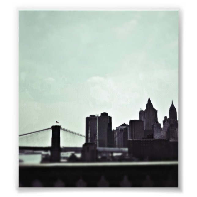 Impression Photo Skyline de New York (Devant)