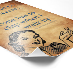 Impression Photo SlipperyJoe's Princess clap marchant drôle les ann