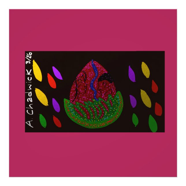 Impression Photo Smile More on Easter Day (Devant)