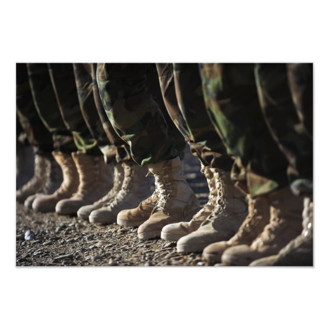Impression Photo Soldats de la Force aérienne de l'Armée nationale  (Devant)