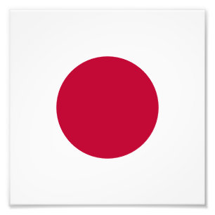 Impression Photo Soleil rouge du Japon