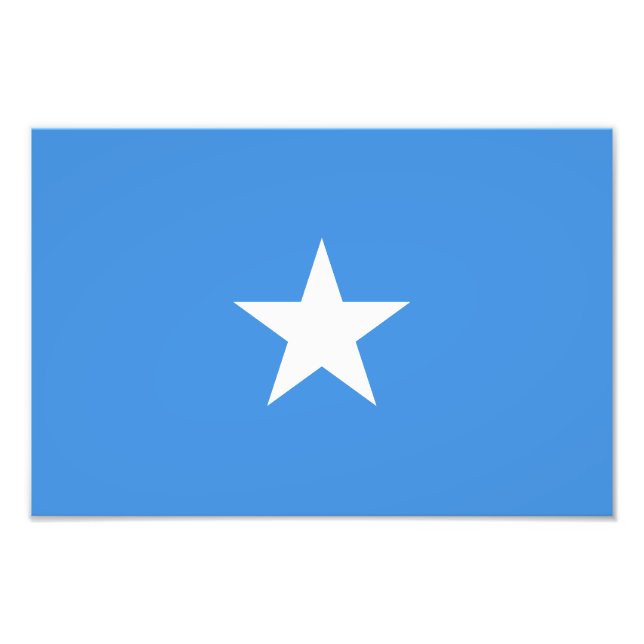 Impression Photo Somalia Flag (Devant)