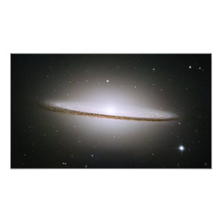 Impression Photo Sombrero Galaxy (télescope Hubble)