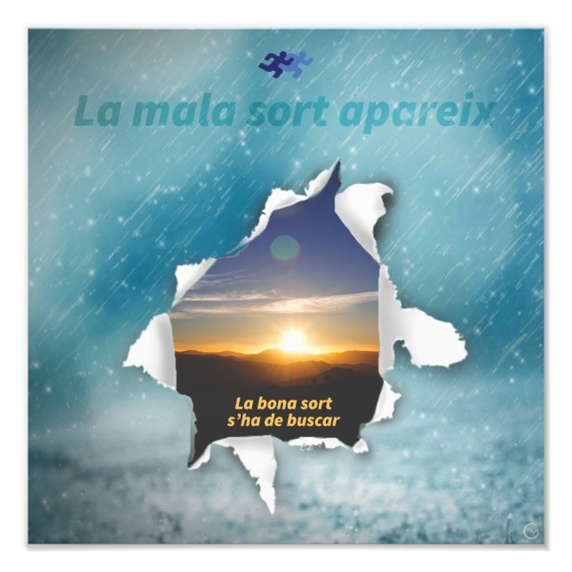 Impression Photo Sort (Devant)