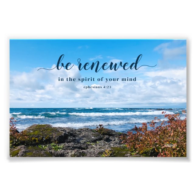 Impression Photo Soyez reconduit Inspirational Lake Photography (Devant)