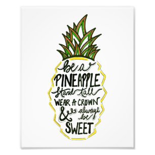 Impression Photo Soyez un ananas