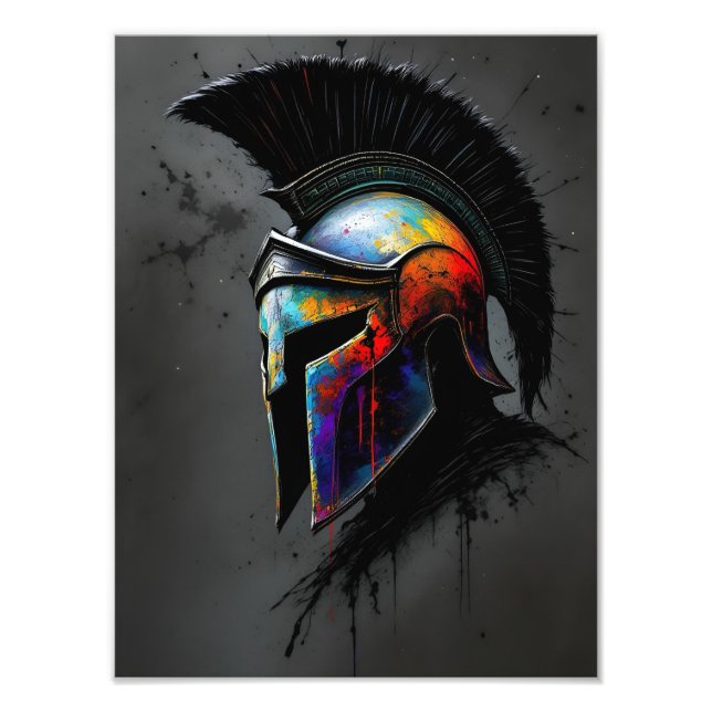 Impression Photo Spartans Never Die  (Devant)