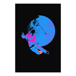 Impression Photo Spinning the Moon - Scooter Rider
