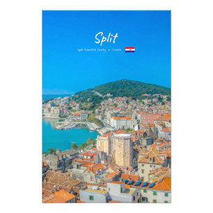 Impression Photo Split, Croatie - Ville côtière