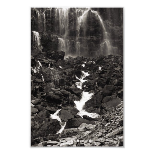 Impression Photo Spray Falls, WA (Devant)