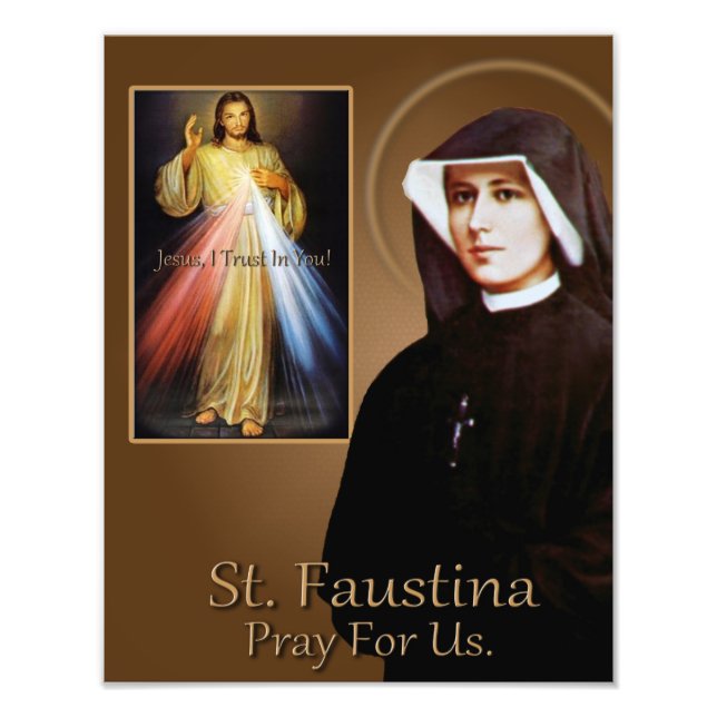 IMPRESSION PHOTO ST FAUSTINA (Devant)