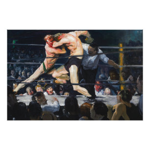 Impression Photo Stag at Sharkey's (1909) par George Wesley Bellows