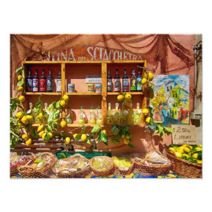 Impression Photo Stall coloré en Italie