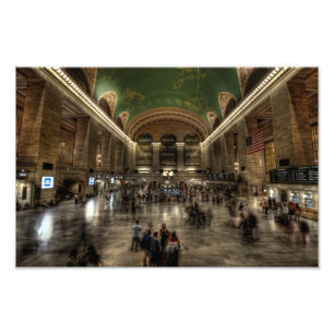 Impression Photo Station centrale grande