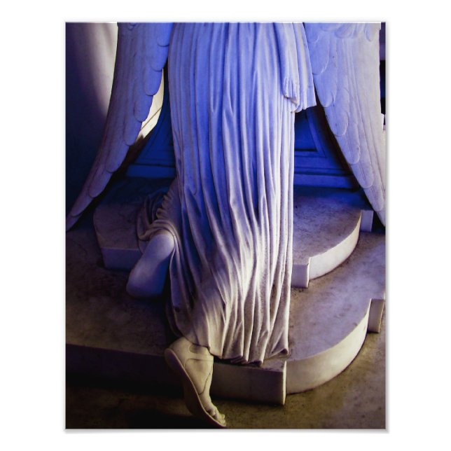 Impression Photo Statue de l'ange de pleurs (Devant)