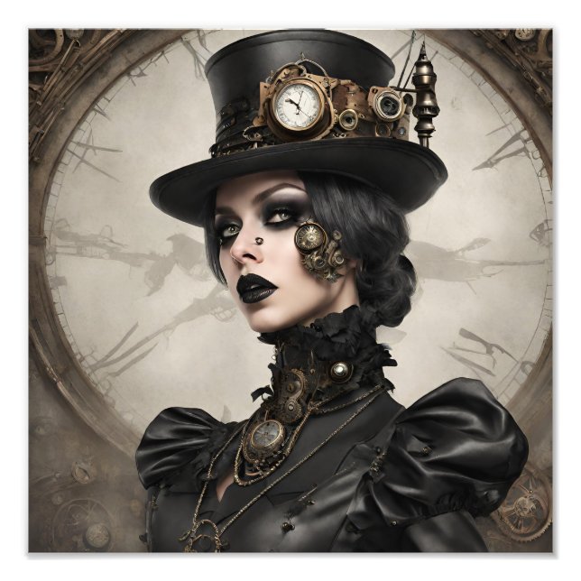 Impression Photo Steampunk gothique (Devant)