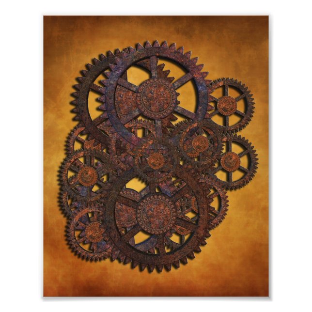 Impression Photo Steampunk Rusty (Devant)