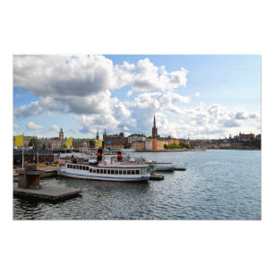 Impression Photo Stockholm Suède vue