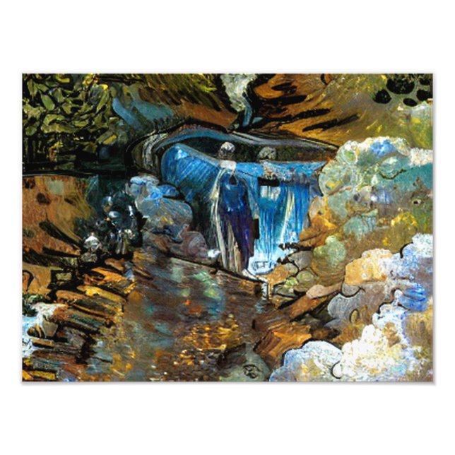 IMPRESSION PHOTO STREAM WATERFALL (Devant)