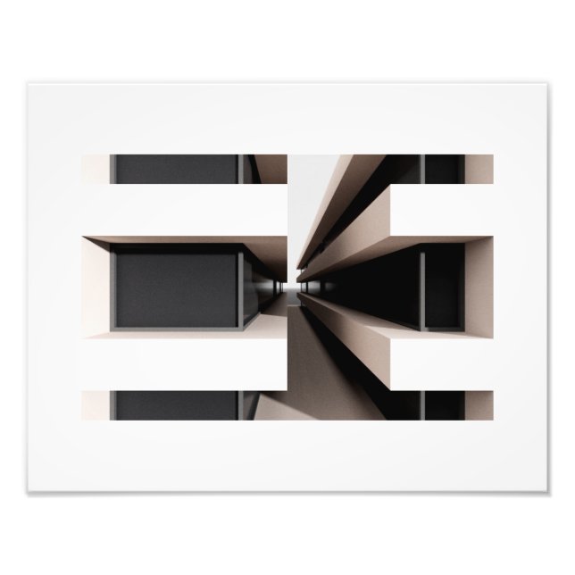 Impression Photo Structure Brutaliste #010 (Devant)