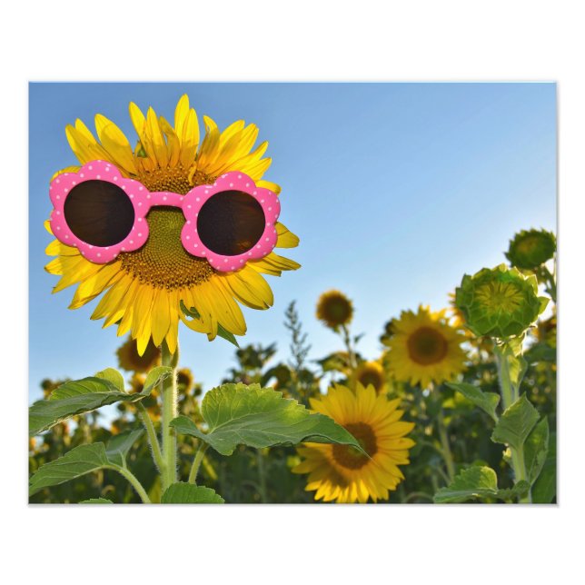 Impression Photo Style tournesol (Devant)