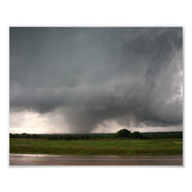Impression Photo Sulfure, OK EF3 Tornado Imprimer (Devant)