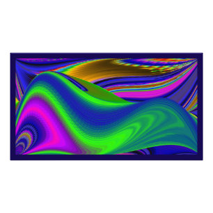 Impression Photo Summerrainbow, Rainbowart 3D Abstrait