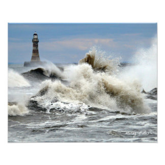 Impression Photo Sunderland - Jetée Roker et phare