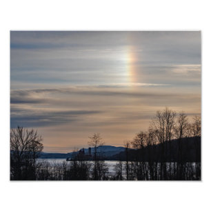 Impression Photo Sundog Sur L'Hudson