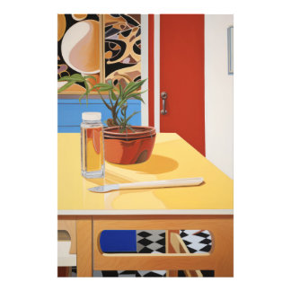 Impression Photo Sunny Pop Postal Plante Encore Vie
