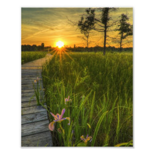 Impression Photo Sunset des Prairies