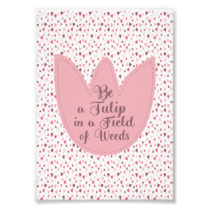 Impression Photo Sweet Simple Tulip Motif rose - Toutes les directi