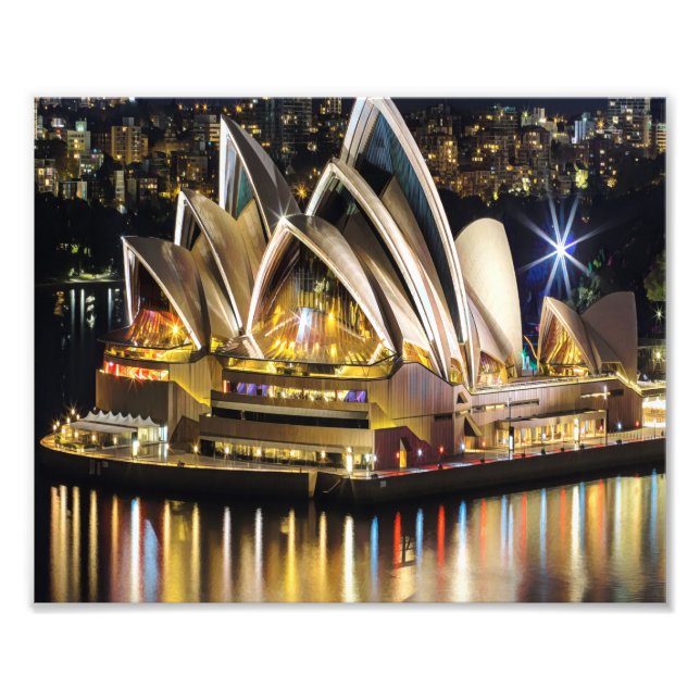 Impression Photo Sydney - OPÉRA HOUSE - vue (Devant)
