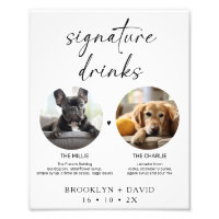Symbole de Mariage de chien de chien moderne Signe