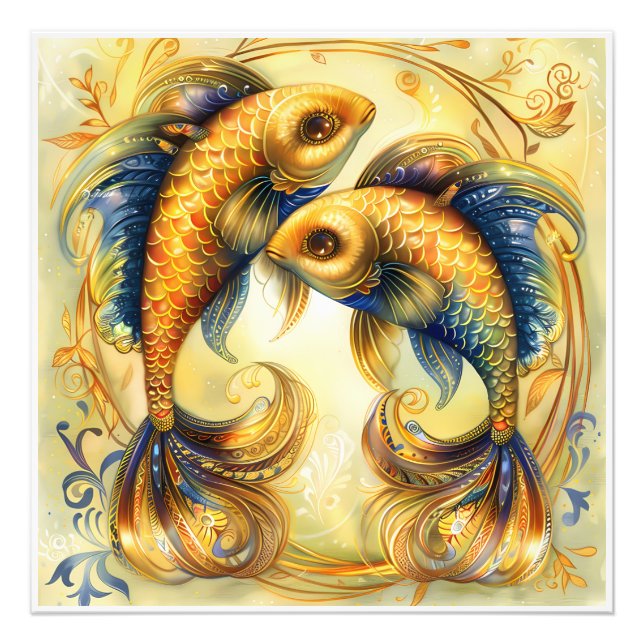 Impression Photo Symbole de naissance du Zodiac Astrologie (Devant)