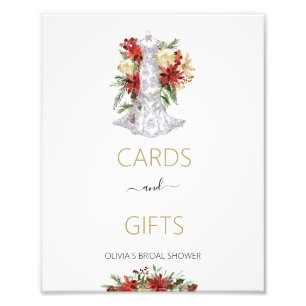 Impression Photo Symbole de Noël Cartes et Filles Mariages